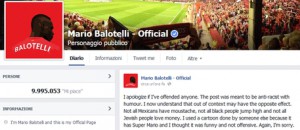Calcio: Balotelli 'colpevole' di razzismo,rischia squalifica