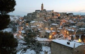Maltempo: in Basilicata neve e gelo, circolazione rallentata