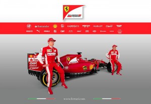Presentation of new Ferrari SF15-T