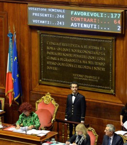 L.elettorale: sì Senato emendamento a Finocchiaro
