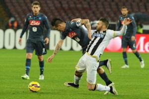 Soccer: Italy Cup; Napoli-Udinese