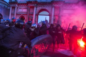 Movements against Salvini in Rome