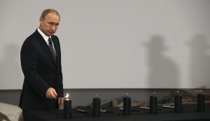 Russian President Vladimir Putin atInternational Holocaust Remembrance Day event in Moscow