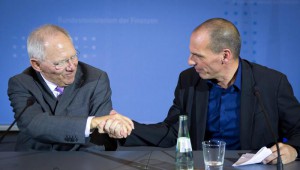 Greek finance minister Varoufakis in Germany