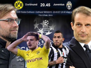 Borussia Dortmund-Juventus, in Champions League