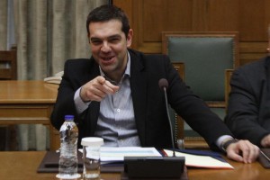 Greek cabinet meeting