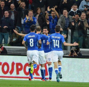International friendly soccer match Italy vs England