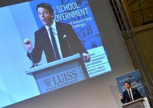 Roma: Renzi incontra studenti Luiss
