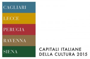 Il logo delle capitali italiane della cultura 2015