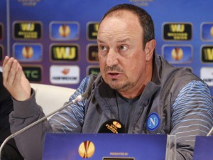 Napoli head coach Rafael Benitez 