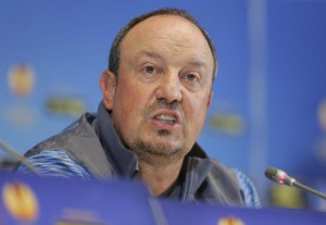 Napoli head coach Rafael Benitez 