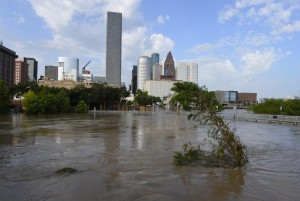 Flooding in Houston, Texas, USA, 26 May 2015.