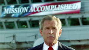 Bush Tragedy - Mission Accomplished