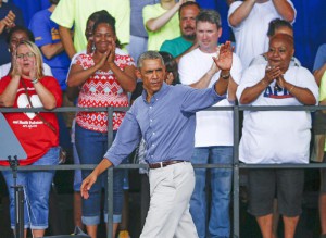 US President Obama attends Laborfest in Wisconsin