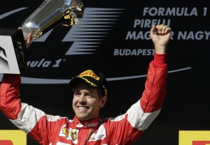 F1: Ungheria; vince Ferrari di Vettel, Mercedes ko