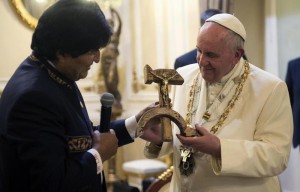 Pope Francis, Evo Morales