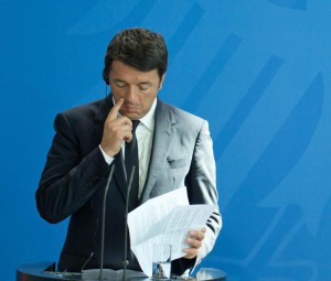 Italian PM Matteo Renzi