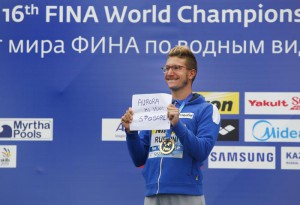 ++ Nuoto: Mondiali; 25km fondo, oro Ruffini bronzo Furlan ++