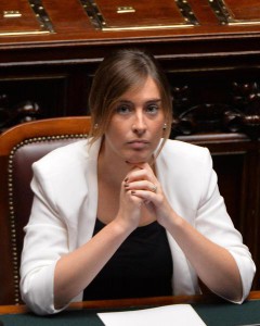 Il ministro per le Riforme Costituzionali Maria Elena Boschi