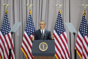 US President Barack Obama delivers a speech on the nuclear deal with Iran