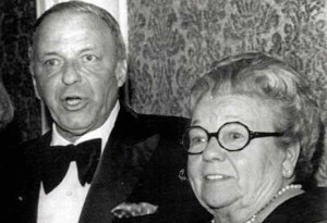 Frank Sinatra e la madre Natalina Garaventa