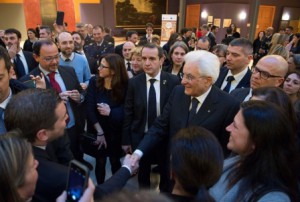 Il Presidente della Repubblica Sergio Mattarella incontra a Washington la comunità italiana