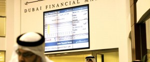 Dubai Financial Market  -  at the Dubai World Trade Center  -  ITP Business Picture by Moustafa Zakaria  -  for Arabian Business English 