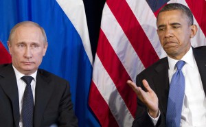 President Barack Obama participates in a bilateral meeting with Russia’s President Vladimir Putin during the G20 Summit, Monday, June 18, 2012, in Los Cabos, Mexico. (AP Photo/Carolyn Kaster)
