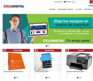 Ciclo Digital website