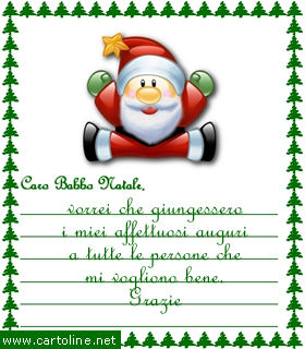 Letterine Di Natale.La Letterina Di Natale La Voce D Italia