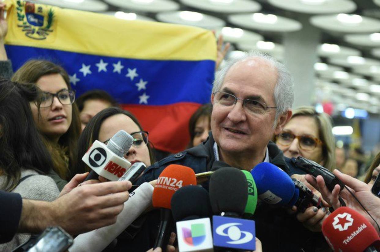 Antonio Ledezma informó que Soy Venezuela comenzará próximamente a definir una agenda de lucha “en la búsqueda de esa ansiada libertad”