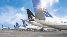 Copa Airlines, en la imagen aviones en el aeropuerto