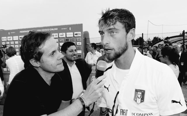 Claudio Marchisio ai tempi della Nazionale intervistato da Emilio Buttaro