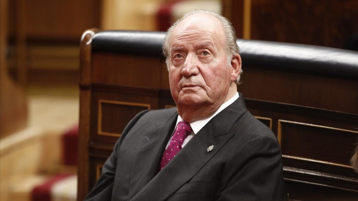 Il re emerito di Spagna Juan Carlos