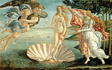 Sandro Botticelli, La nascita d Venere.