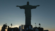 La statua del Cristo Redentore in Rio de Janeiro, Brasile. (Ansalatina)