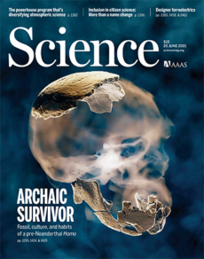 La copertina di una edizione della rivista scientifica Science.