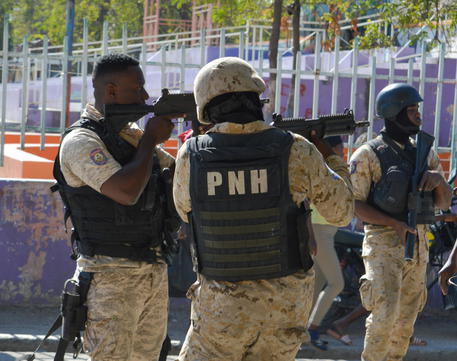 Polizia ad Haiti.