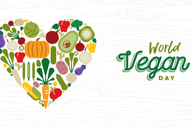 1 Novembre: World Vegan Day