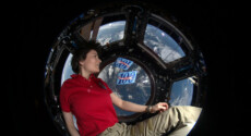 L'astronauta Samantha Cristoforetti nella missione Futura. Tronerà sulla Stazione Spaziale nel 2022