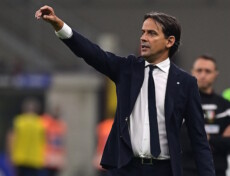 L'allenatore dell'Inter, Simone Inzaghi.
