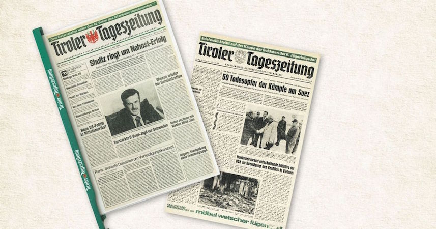 Edizioni del Tiroler Tageszeitung.
