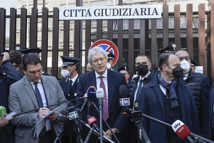 L'Ambasciatore della Federazione Russa in Italia, S.E. Sergey Razov, durante una conferenza stampa a piazzale Clodio