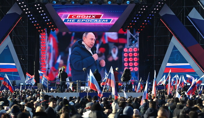 Il presidente della Rusia, Vladimir Putin.