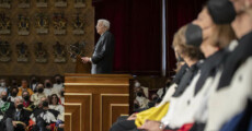 Il Presidente della Repubblica Sergio Mattarella durante il suo intervento, alla cerimonia di inaugurazione dell’anno accademico 2021/2022 in occasione dell’800° anniversario di fondazione dell’Università degli Studi di Padova