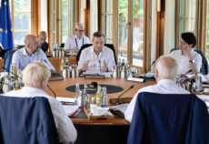 Elmau, 26/06/2022 - Il Presidente del Consiglio, Mario Draghi, partecipa ai lavori del Vertice G7
