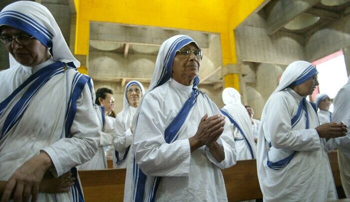 Suore di Madre Teresa in una foto d'archivio