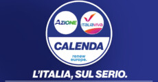 Il simbolo elettorale del terzo poli: Azione e Italia Viva.